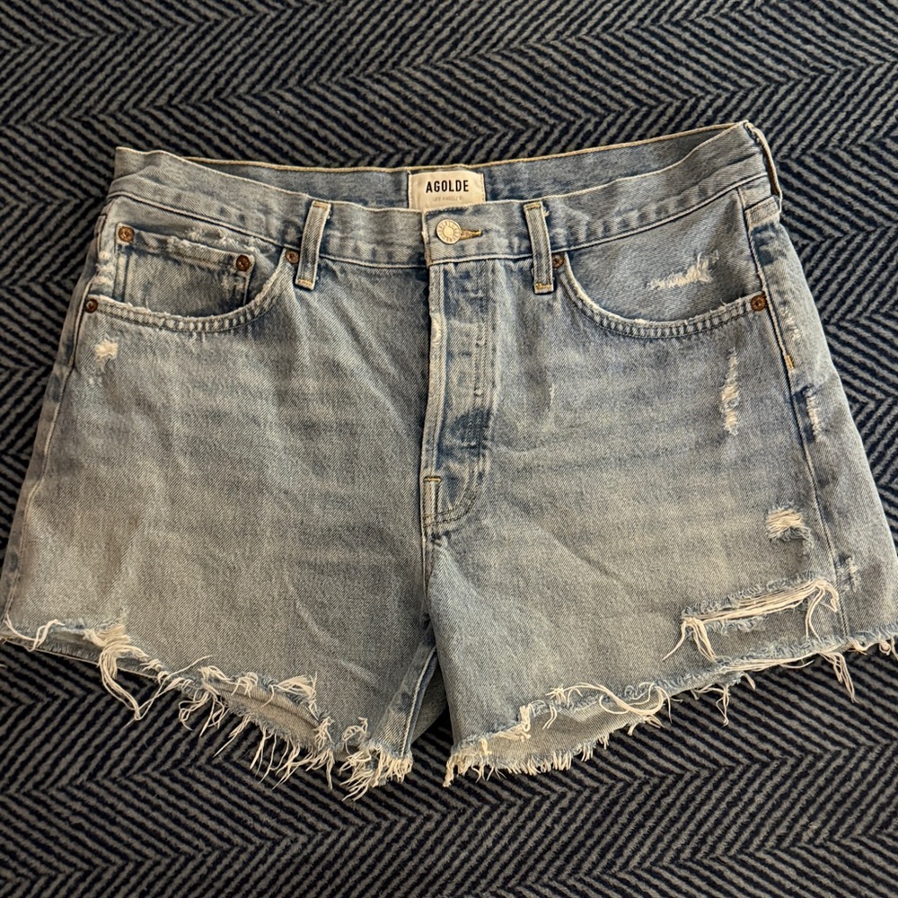 Agolde Women's PARKER LONG SHORT
IN SWAPMEET